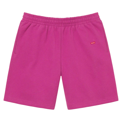 Supreme Small Box Sweatshort 'Raspberry'
