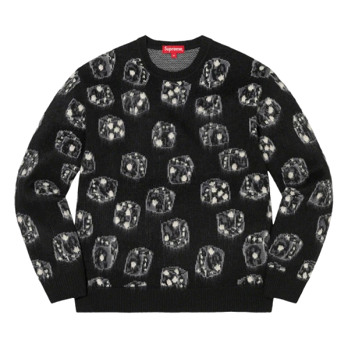 Supreme Dice Sweater 'Black'