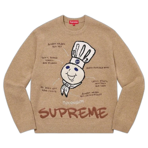 Supreme Doughboy Sweater 'Beige'