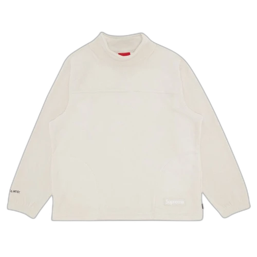 Supreme x Polartec Mock Neck Pullover 'Stone'