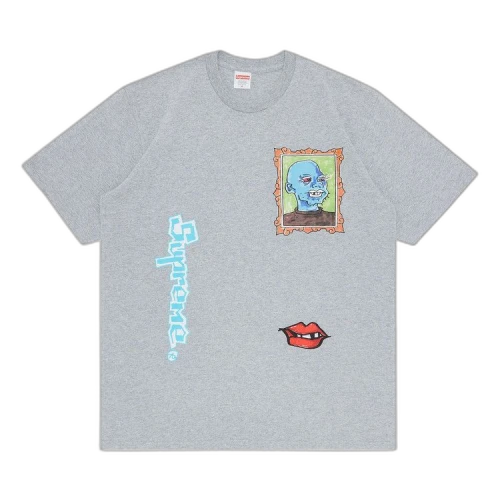 Supreme Gonz Portrait Tee 'Heather Grey'