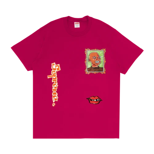 Supreme Gonz Portrait Tee 'Magenta'
