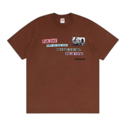 Supreme Joie De Vivre Tee 'Brown'