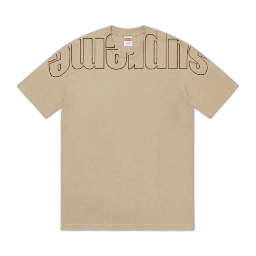 Supreme Upside Down Tee 'Stone'