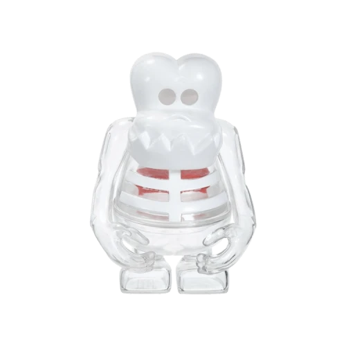 Supreme x Bounty Hunter Skull Kun Figurine 'Transparent'