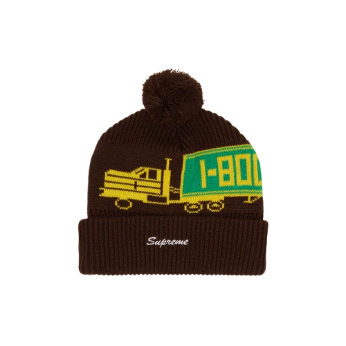 Supreme 18 Wheeler Beanie 'Brown'