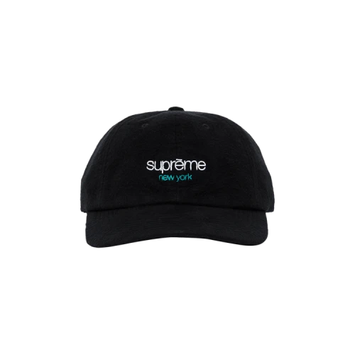 Supreme Washed Flannel 6-Panel 'Black'