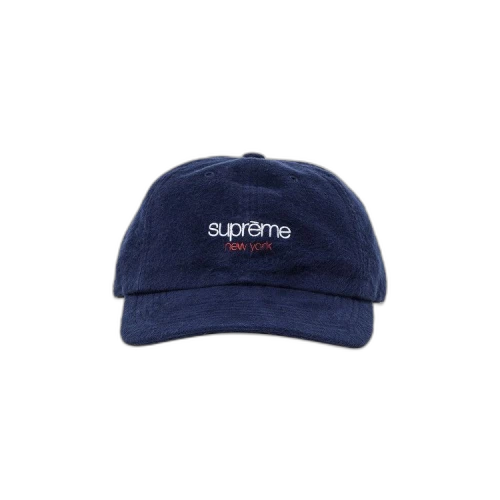 Supreme Washed Flannel 6-Panel 'Navy'