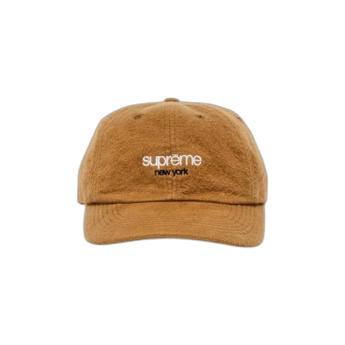 Supreme Washed Flannel 6-Panel 'Tan'