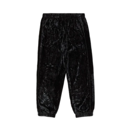 Supreme Crushed Velvet Track Pant 'Black'