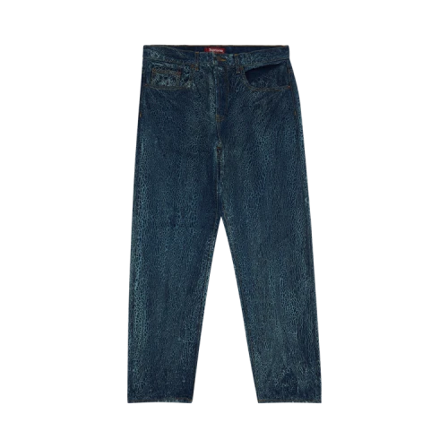 Supreme Crackle Regular Jean 'Blue'