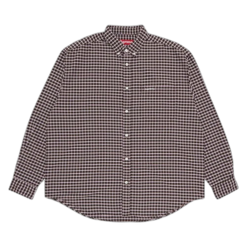 Supreme Loose Fit Oxford Shirt 'Brown Plaid'