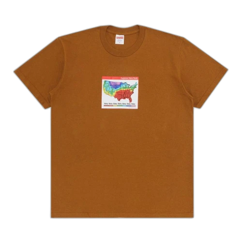 Supreme Weather Tee 'Light Brown'