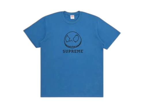Supreme Skeleton Tee Faded Blue
