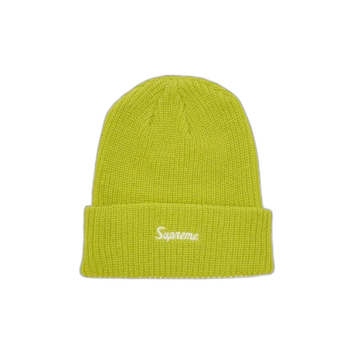 Supreme Loose Gauge Beanie 'Lime'