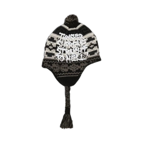 Supreme x Thrasher Earflip Beanie 'Black'