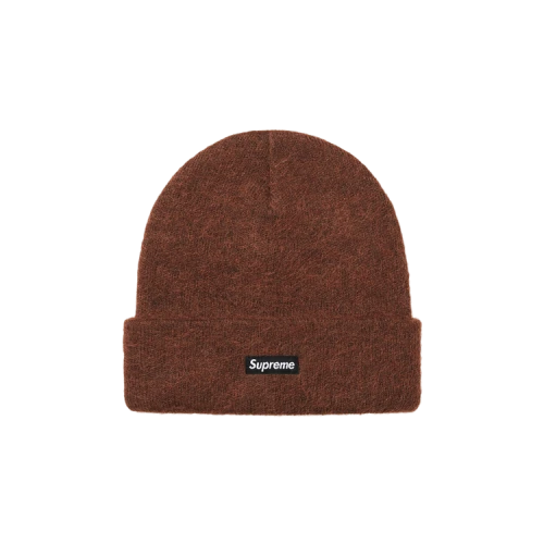 Supreme Mohair Beanie 'Dark Brown'