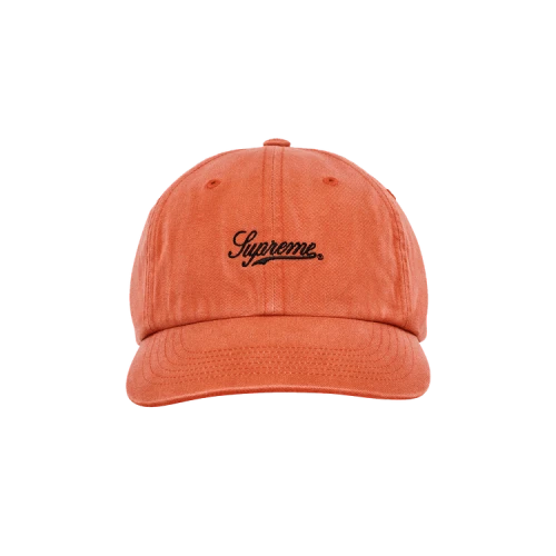 Supreme Bleached Chino 6-Panel 'Orange'