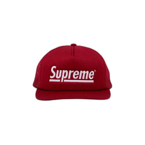 Supreme Underline Mesh Back 5-Panel 'Cardinal'