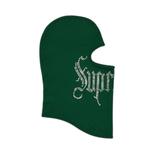 Supreme Rhinestone Balaclava 'Green'
