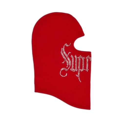 Supreme Rhinestone Balaclava 'Red'