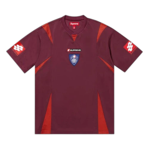 Supreme Crest Soccer Jersey 'Maroon'