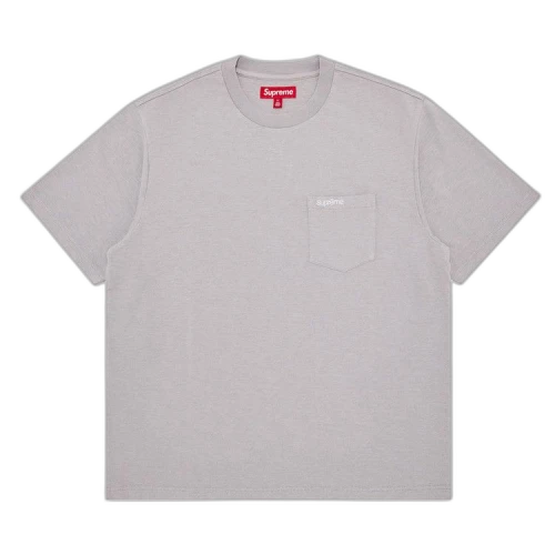 Supreme Short-Sleeve Pocket Tee 'Grey'