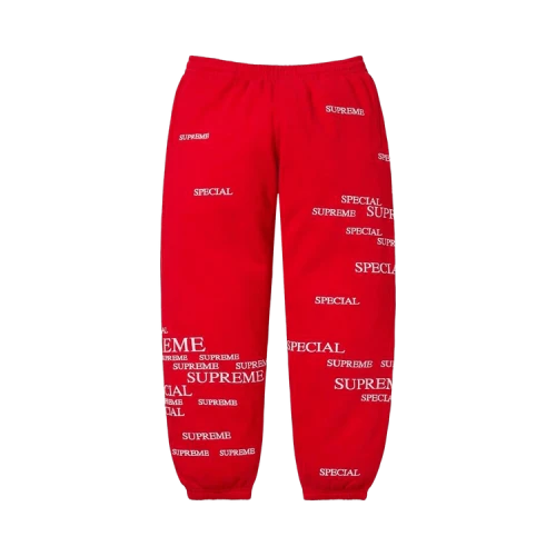 Supreme Special Sweatpant 'Red'