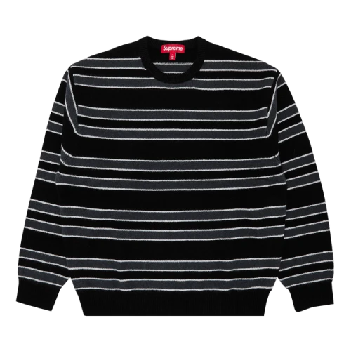 Supreme Cashmere Sweater 'Black Stripe'