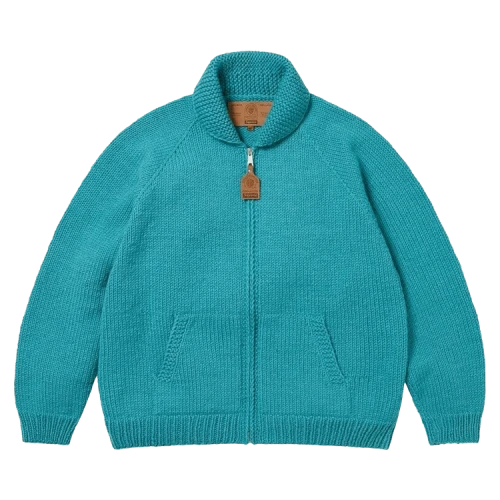 Supreme Child Of Hell Cowichan Sweater 'Blue'