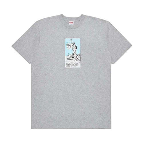 Supreme Liberty Tee 'Heather Grey'