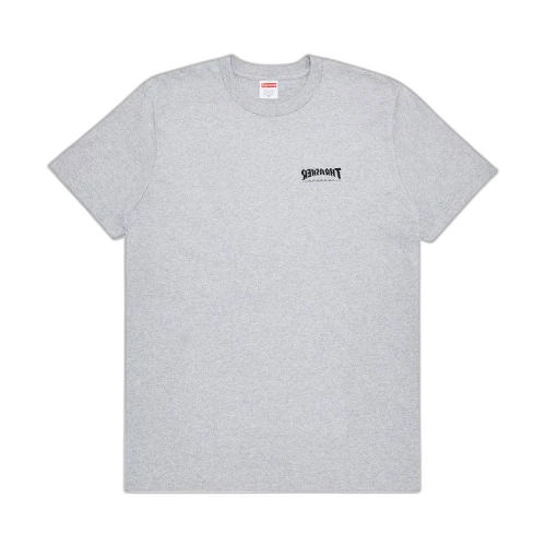 Supreme x Thrasher Cross Tee 'Heather Grey'