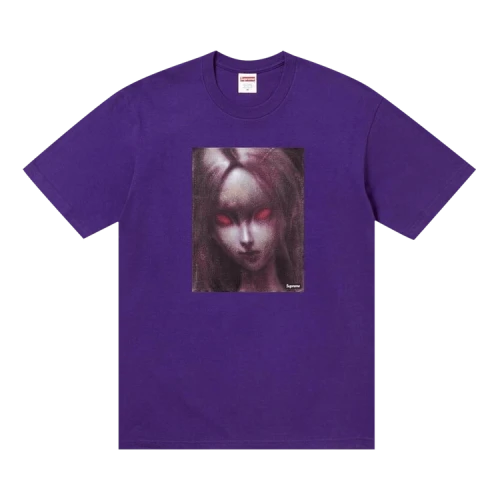 Supreme Red Eyes Tee 'Purple'