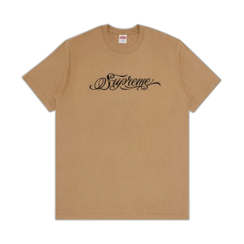 Supreme Script Tee 'Khaki'