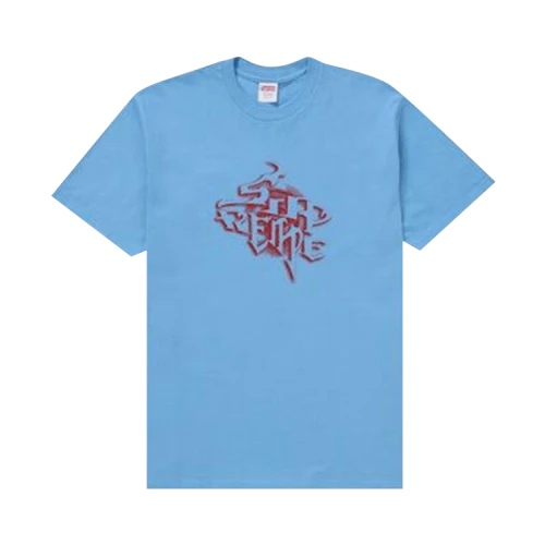 Supreme Smoke Tee 'Bright Blue'