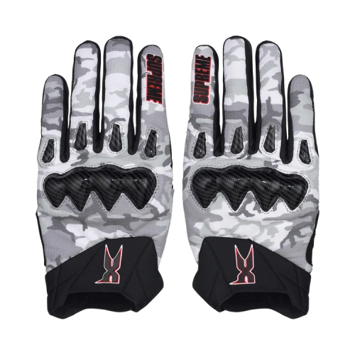 Supreme x Fox Racing DMX Bomber Gloves 'Snow Camo'