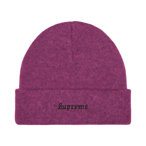 Supreme Mohair Beanie 'Plum'