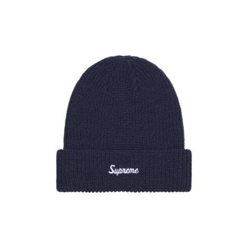 Supreme Loose Gauge Beanie 'Navy'