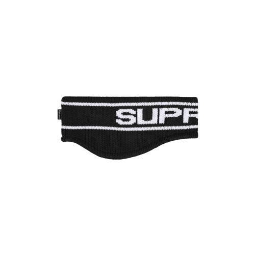 Supreme Contrast Logo Headband 'Black'