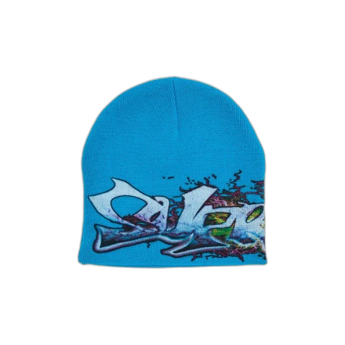 Supreme Tag Beanie 'Cyan'