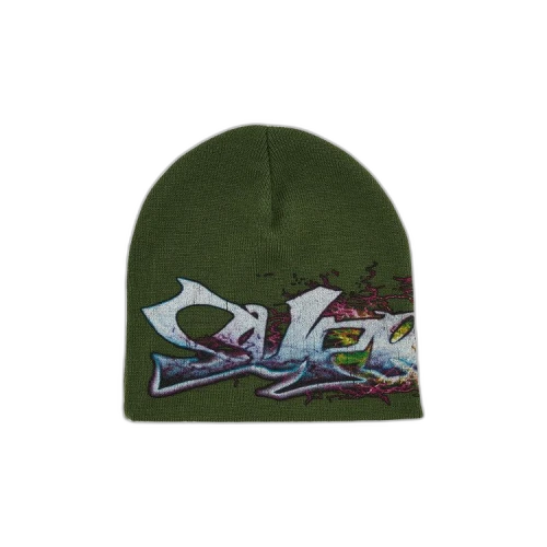 Supreme Tag Beanie 'Olive'