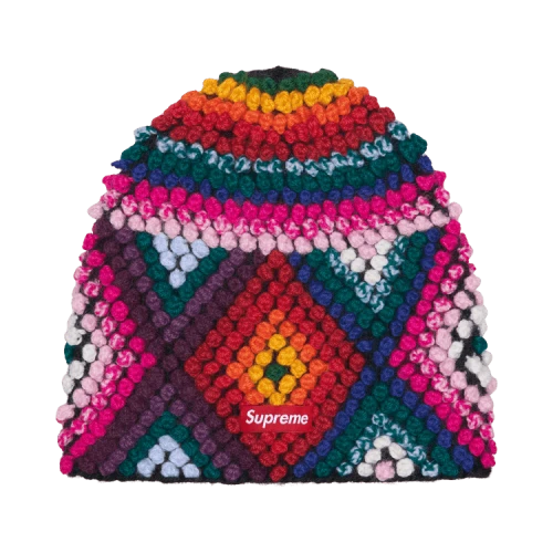 Supreme Textured Knit Beanie 'Multicolor'