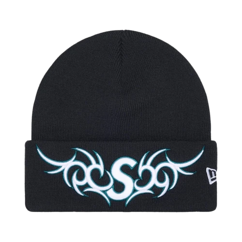 Supreme New Era Tribal S Logo Beanie 'Navy'