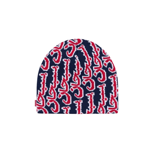 Supreme Arabic Jacquard Beanie 'Navy'