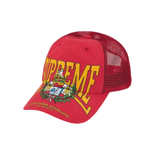 Supreme Crest Mesh Back 6-Panel 'Red'