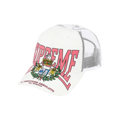 Supreme Crest Mesh Back 6-Panel 'White'