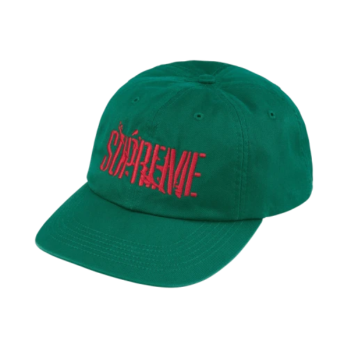 Supreme Splatter 6-Panel 'Dark Green'