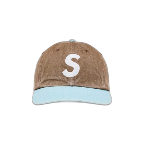 Supreme Pigment Coated 2-Tone S Logo 6-Panel 'Brown'