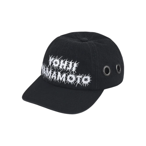 Supreme x Y’s Grommet 6-Panel 'Washed Black'