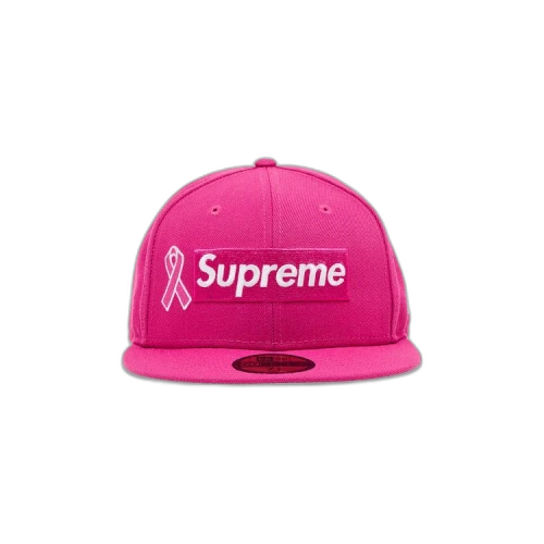Supreme New Era Breast Cancer Awareness Box Logo 'Pink'